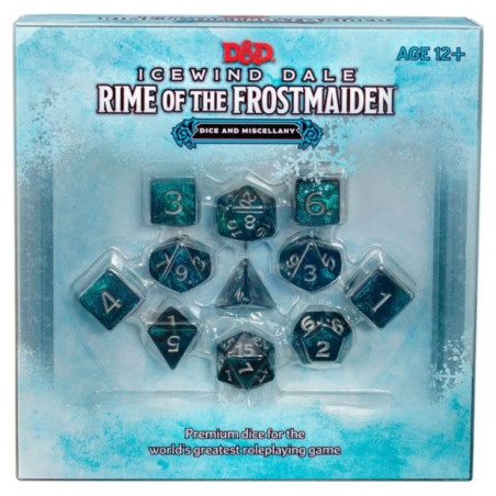Dados Dungeons & Dragons Icewind Dale Rime of the Frostmaiden Set