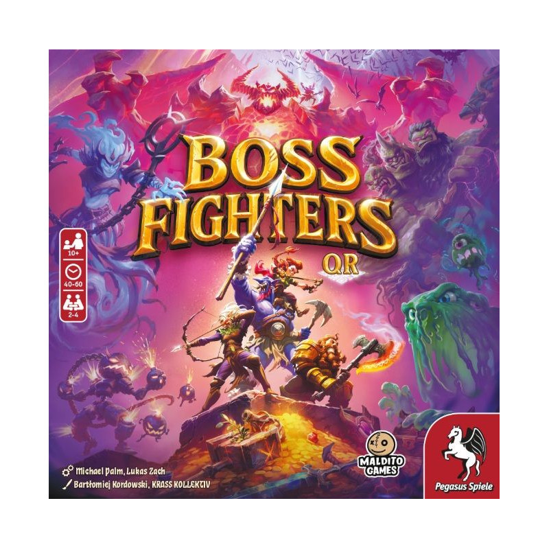 Boss Fighters QR | Juegos de Mesa | Gameria