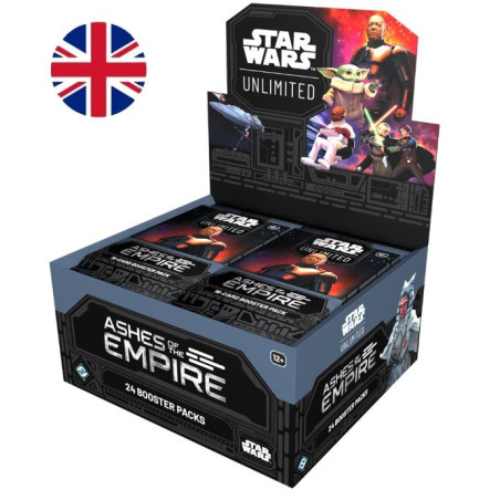 Star Wars Unlimited Ashes of the Empire Caja de Sobres (Inglés)