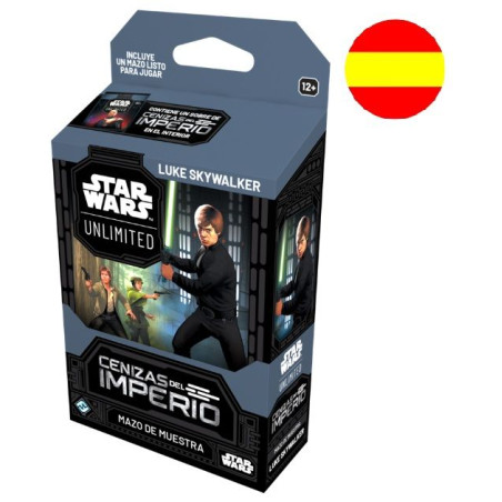 Star Wars Unlimited Ashes of the Empire Deck Luke Skywalker