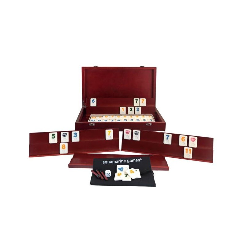 Rummy Profesional 6 Jugadores Aquamarine | Juegos de Mesa | Gameria