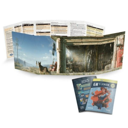 Fallout El Juego De Rol Pantalla de DJ + Libreto