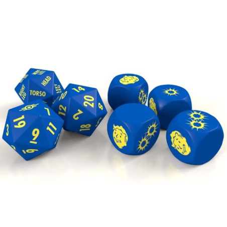 Fallout El Juego De Rol Set de Dados