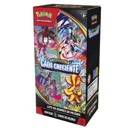 Pokemon Jcc Megaevolución Caos Creciente Booster Bundle