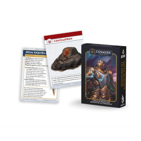 Cosmere Archivo de las Tormentas Cartas de Objeto