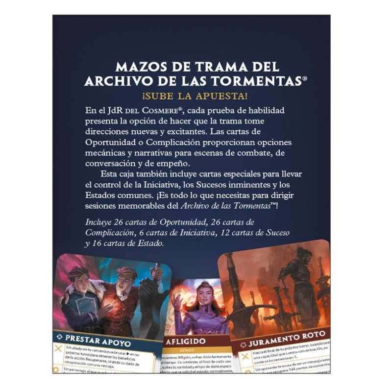 Cosmere Archivo de las Tormentas Mazos de Trama | Juegos de Mesa | Gameria