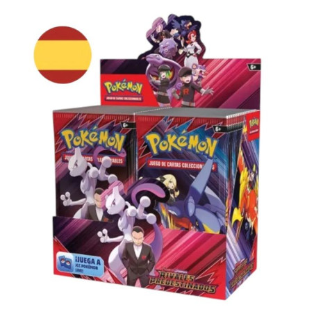 Pokémon Jcc SV10 Rivales Predestinados Caja de Sobres