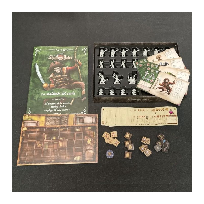 Skull Tales Expansión la Maldición del Caribe | Juegos de Mesa | Gameria