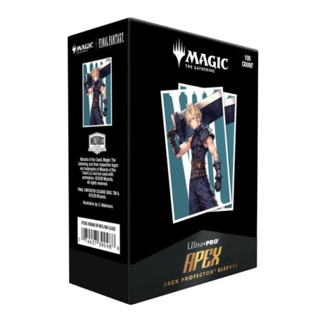 Fundas MTG - Final Fantasy  Cloud, Ex-Soldier 105ct APEX DECK PROTECTOR