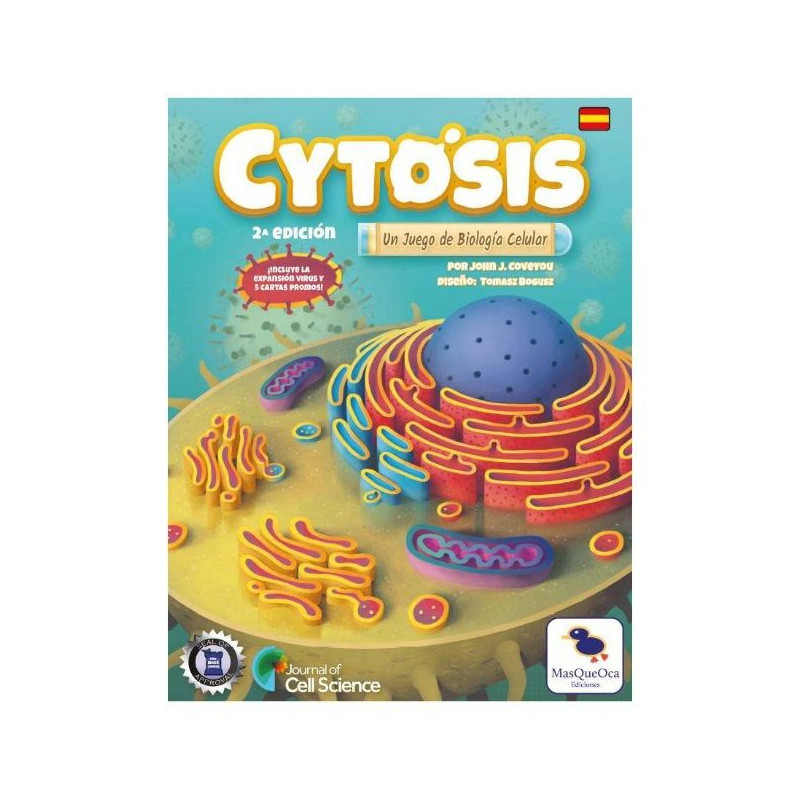 Cytosis Big Box + Expansión Virus + 12 Cartas Exclusivas | Juegos de Mesa | Gameria
