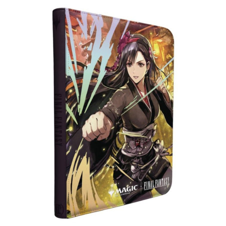 Álbum Ultra Pro MTG - Final Fantasy Tifa Lockhart 9-Pocket Zippered Premium PRO-BINDER