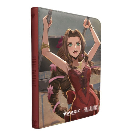 Álbum Ultra Pro MTG - Final Fantasy Aerith Gainsborough 9-Pocket Zippered Premium PRO-BINDER