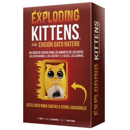 Exploding Kittens Edición Gato Ratero