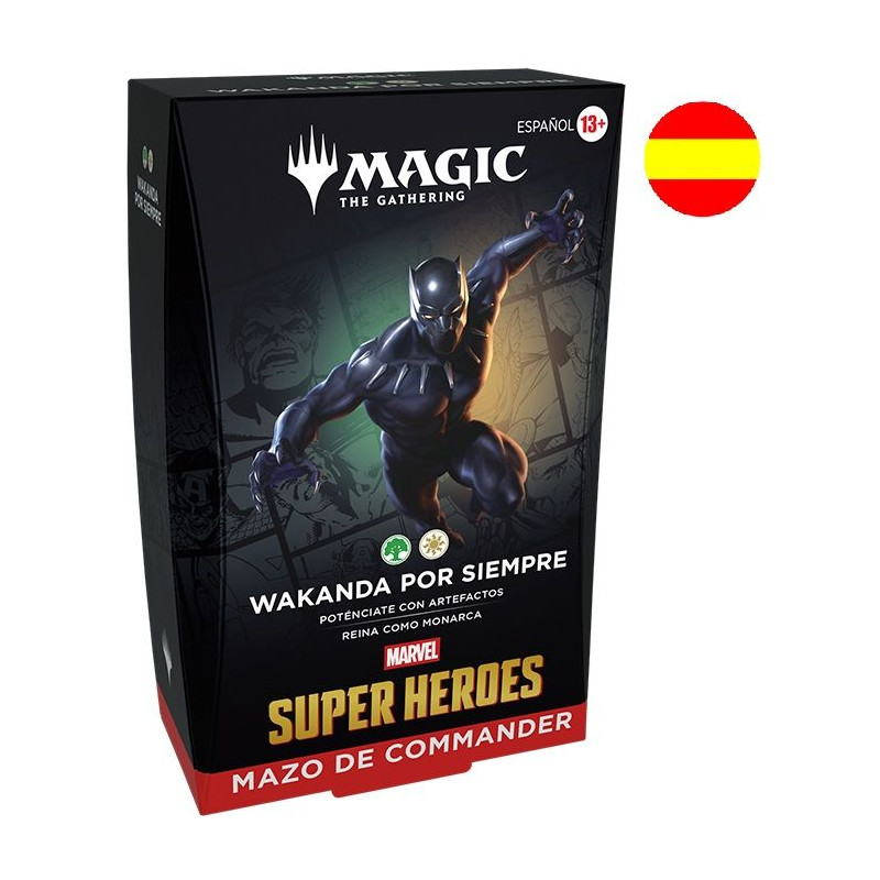 Mtg Marvel Super Heroes Commander Wakanda por Siempre Mazo | Juegos de Cartas | Gameria