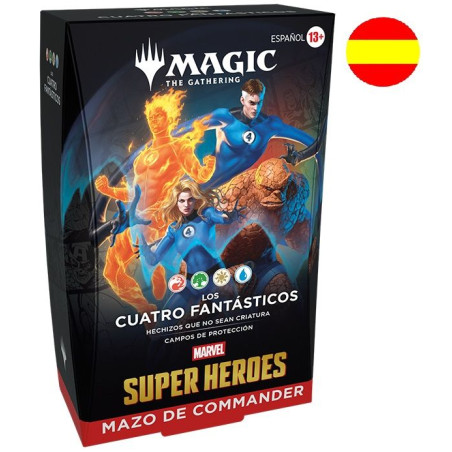 Mtg Marvel Super Heroes Commander Los Cuatro Fantásticos Mazo