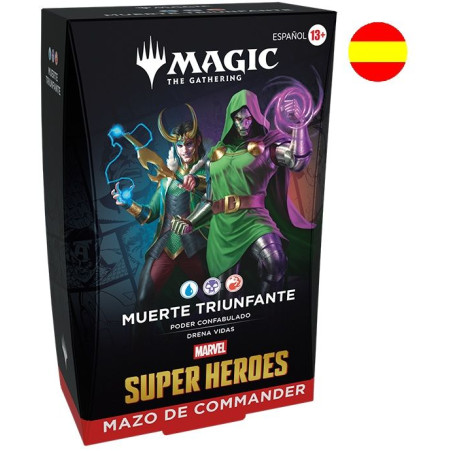 Mtg Marvel Super Heroes Commander Muerte Triunfante Mazo