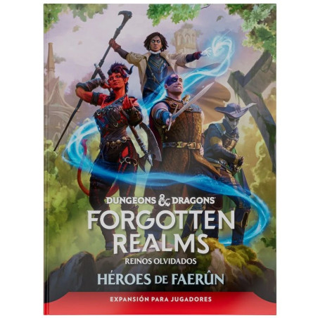 D&D Forgotten Realms Héroes de Faerun Expansión para Jugadores