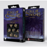 Dados Q Workshop Call of Cthulhu 7th Edition Blue-green & Gold Dice Set