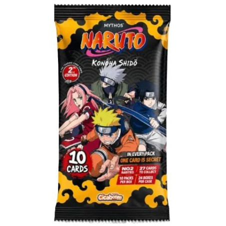 Naruto Ninja TCG Konoha Shido 2nd Edition Sobre