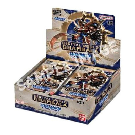 Digimon Card Game Digital World Shambala EX12 Extra Booster Display (Inglés)