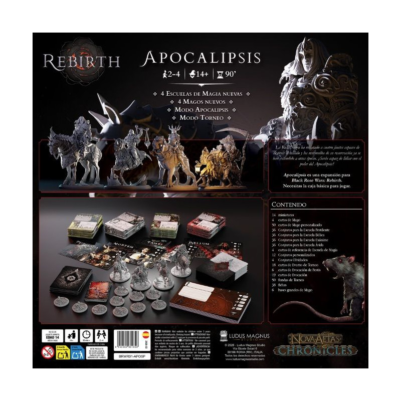 Black Rose Wars Rebirth Apocalipsis | Juegos de Mesa | Gameria
