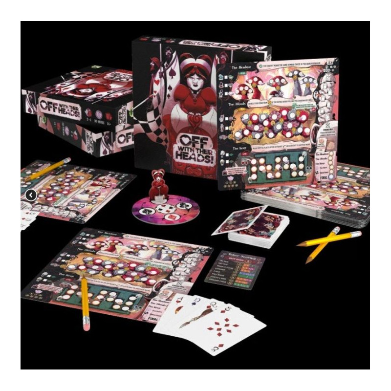 Off With Their Heads Que les Corten la Cabeza | Juegos de Mesa | Gameria