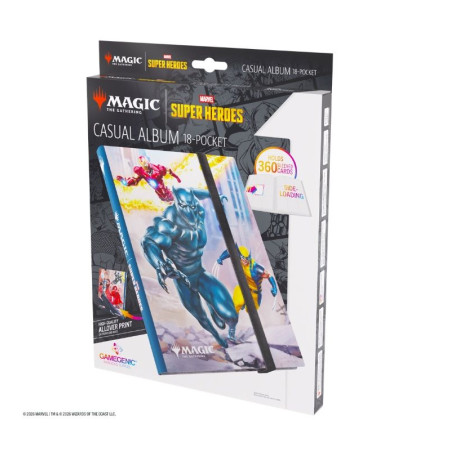 Album Gamegenic Mtg Marvel MSH Casual 18 Marvel Super Heroes