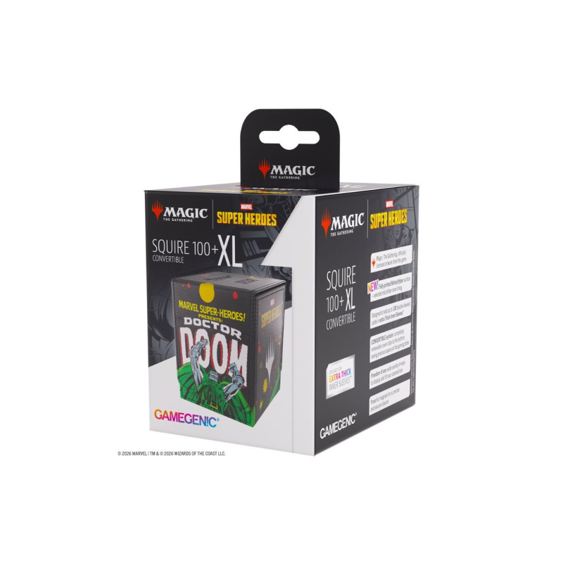 Caja Gamegenic MTG Marvel SH Squire 100+ XL Doctor Doom | Accesorios | Gameria