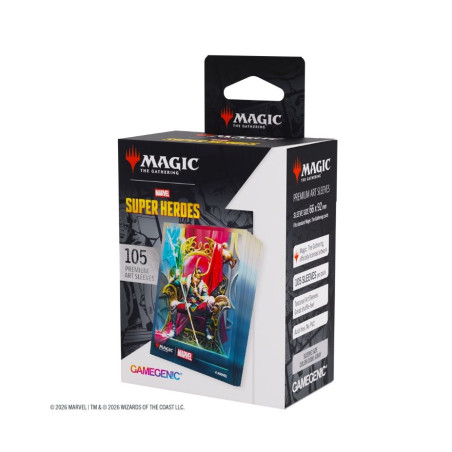 Fundas MTG Marvel SH Art Sleeves Loki/Doctor Doom