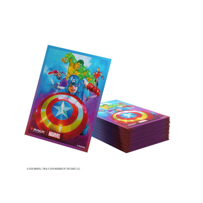 Fundas MTG Marvel SH Art Sleeves Captain America | Accesorios | Gameria