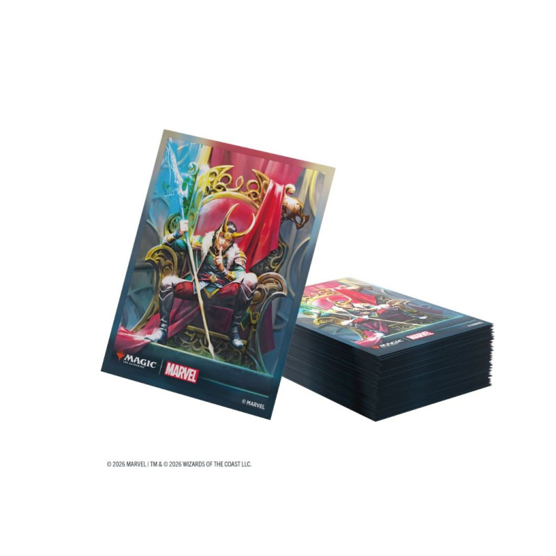 MTG Marvel SH Art Sleeves Loki/Doctor Doom | Accesorios | Gameria