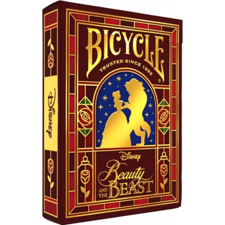 Baraja Naipes Bicycle Disney Bella y Bestia