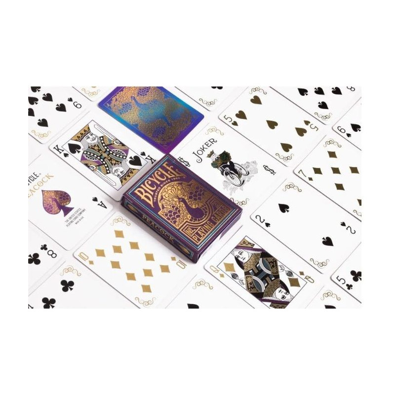 Baraja Naipes Bicycle Purple Peacock | Juegos de Mesa | Gameria