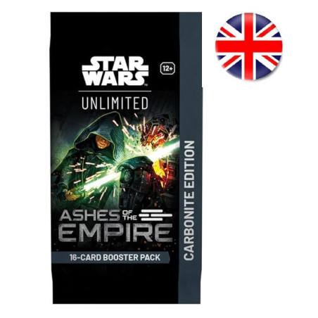 Star Wars Unlimited Ashes of the Empire Carbonite Edition Sobre (Inglés)
