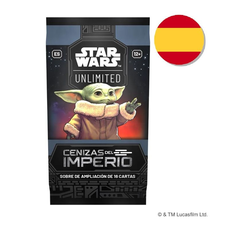 Star Wars Unlimited Ashes of the Empire Caja de Sobres | Juegos de Cartas | Gameria