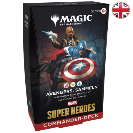 Mtg Marvel Super Heroes Commander Avengers Assemble (Inglés)