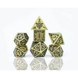 Dados Sirius Ilusory Metal Gold | Accesorios | Gameria