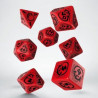 Dados Dragons Dice Set Garnet