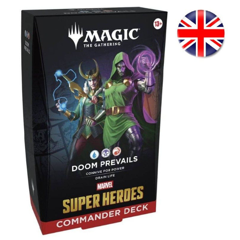 Mtg Marvel Super Heroes Commander Doom Prevails (Inglés) | Juegos de Cartas | Gameria