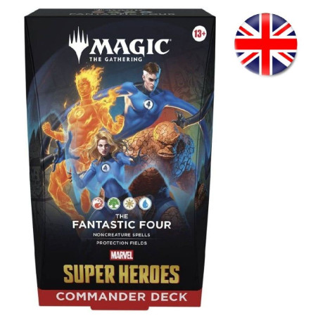 Mtg Marvel Super Heroes Commander The Fantastic Four (Inglés)