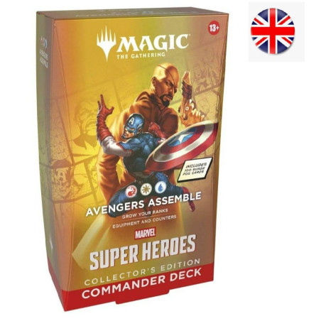 Mtg Marvel Super Heroes Commander Collector's Edition Avengers Assemble (Inglés)