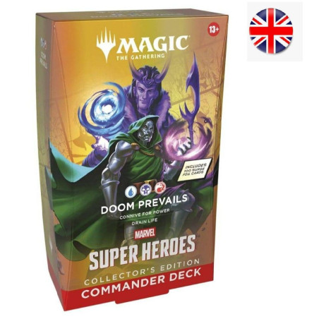 Mtg Marvel Super Heroes Commander Collector's Edition Doom Prevails (Inglés)