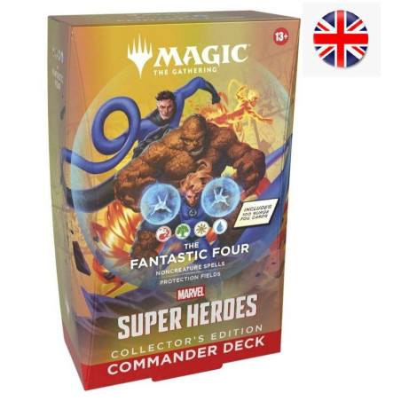 Mtg Marvel Super Heroes Commander Collector's Edition Fantastic Four (Inglés)