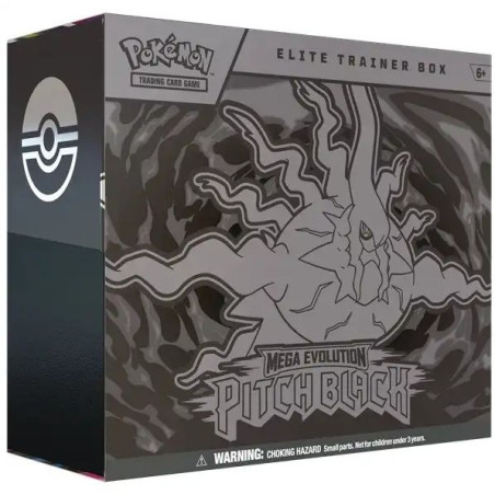 Pokemon Jcc Megaevolution Pitch Black Elite Trainer Box (Inglés)