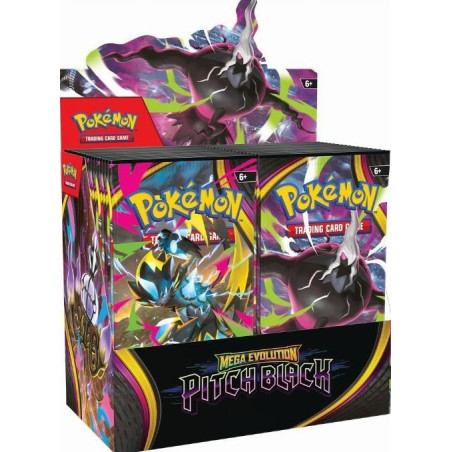 Pokemon Jcc Megaevolution Pitch Black Caja de Sobres (Inglés)
