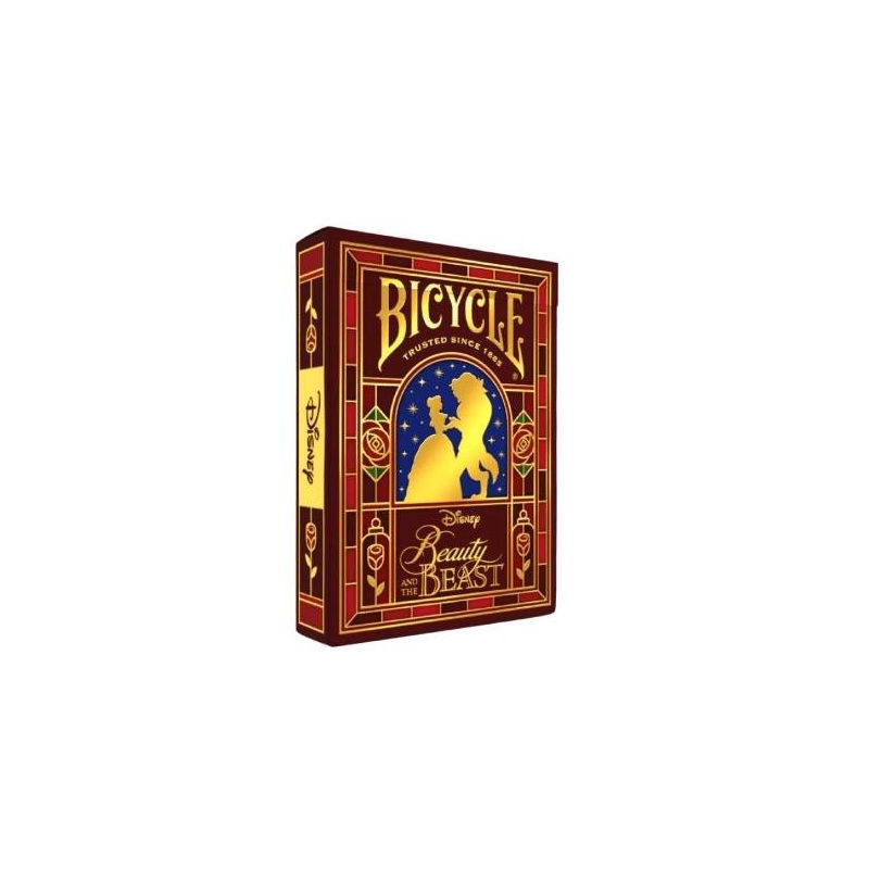 Baraja Naipes Bicycle Disney Purple Bella y Bestia | Juegos de Mesa | Gameria