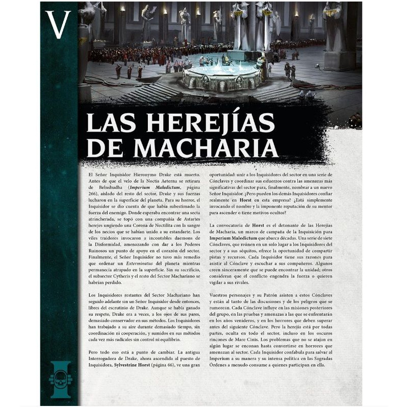 Warhammer 40.000 Imperium Maledictum Guía de Dirección de la Inquisición  | Rol | Gameria