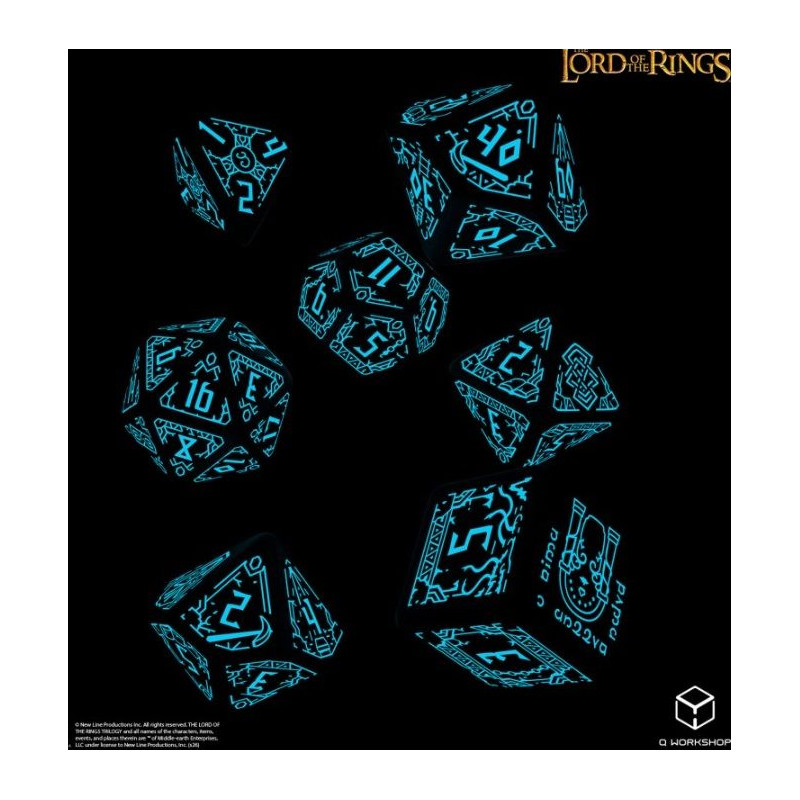 Set de Dados The Lord of the Rings Q-Workshop | Accesorios | Gameria