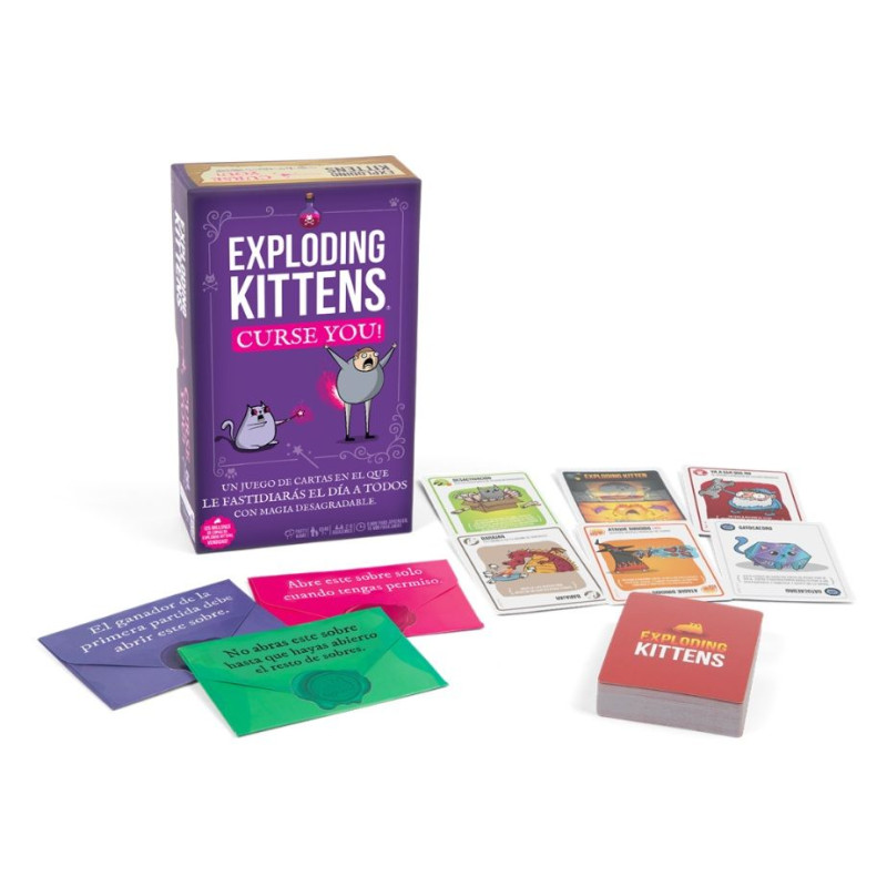 Exploding Kittens Curse You | Juegos de Mesa | Gameria