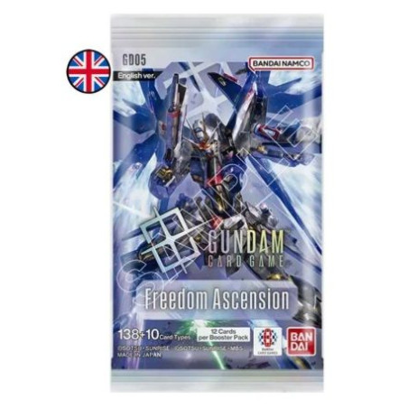 Gundam Card Game Freedom Ascension GD05 Sobre (Inglés)